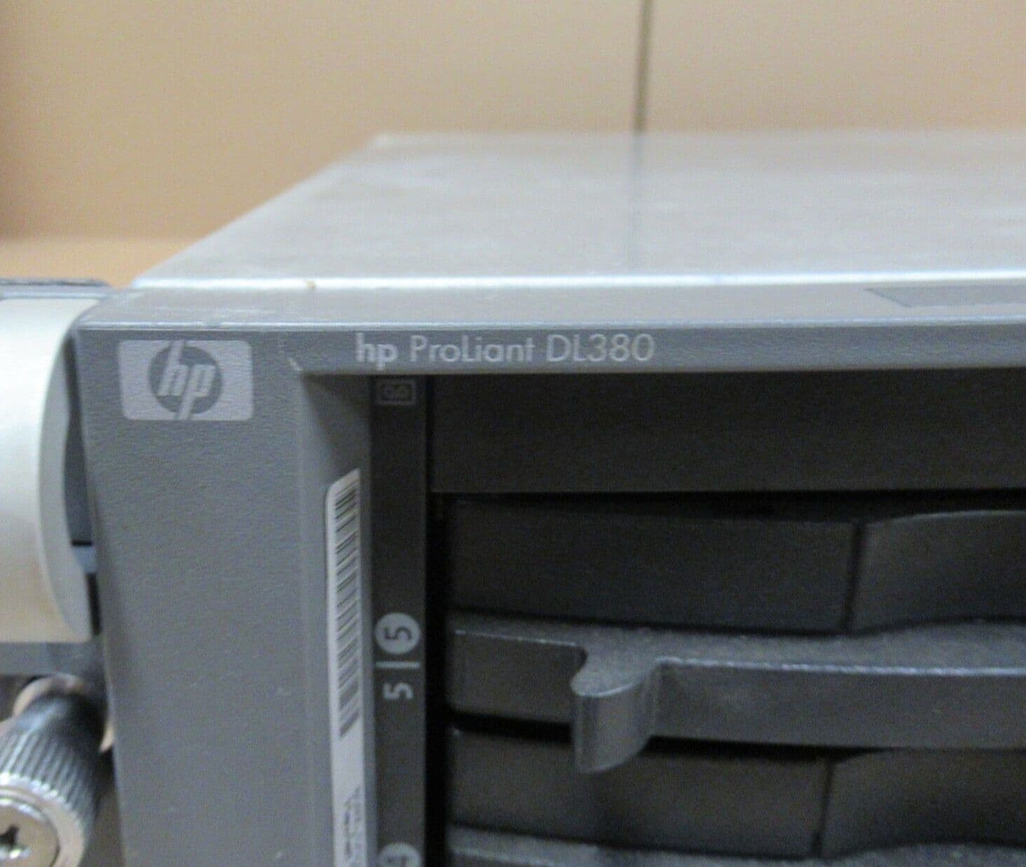 HP ProLiant DL380 G3 2 x XEON 2 8Ghz 512MB Ram 2u Rack mount Server ...