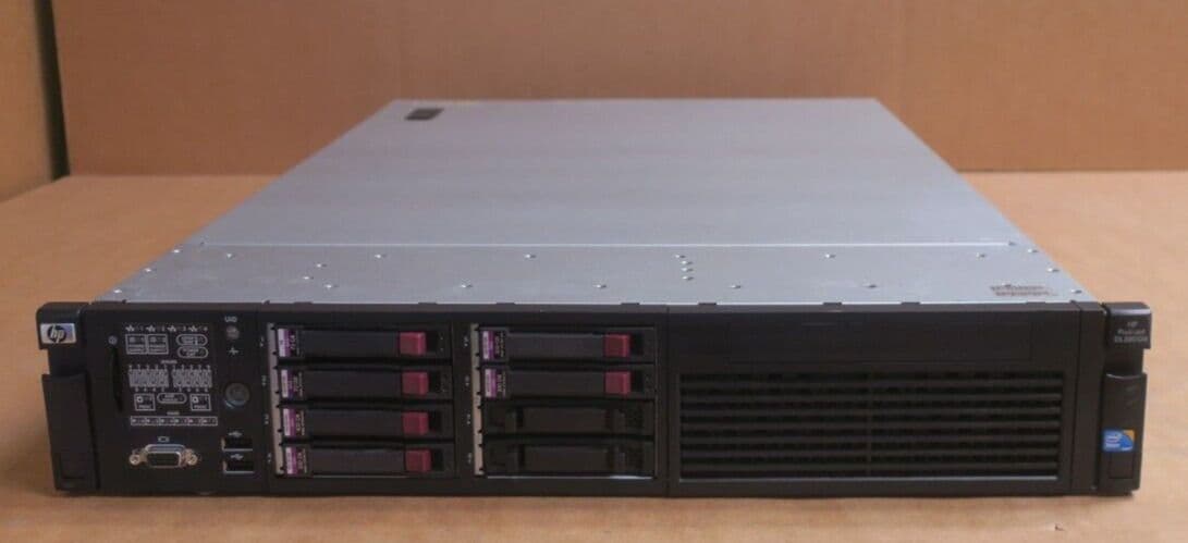 HP ProLiant DL380 G6 4C E5530 32GB Ram 4x 300GB 2x 72GB HDD 2U Rack Server
