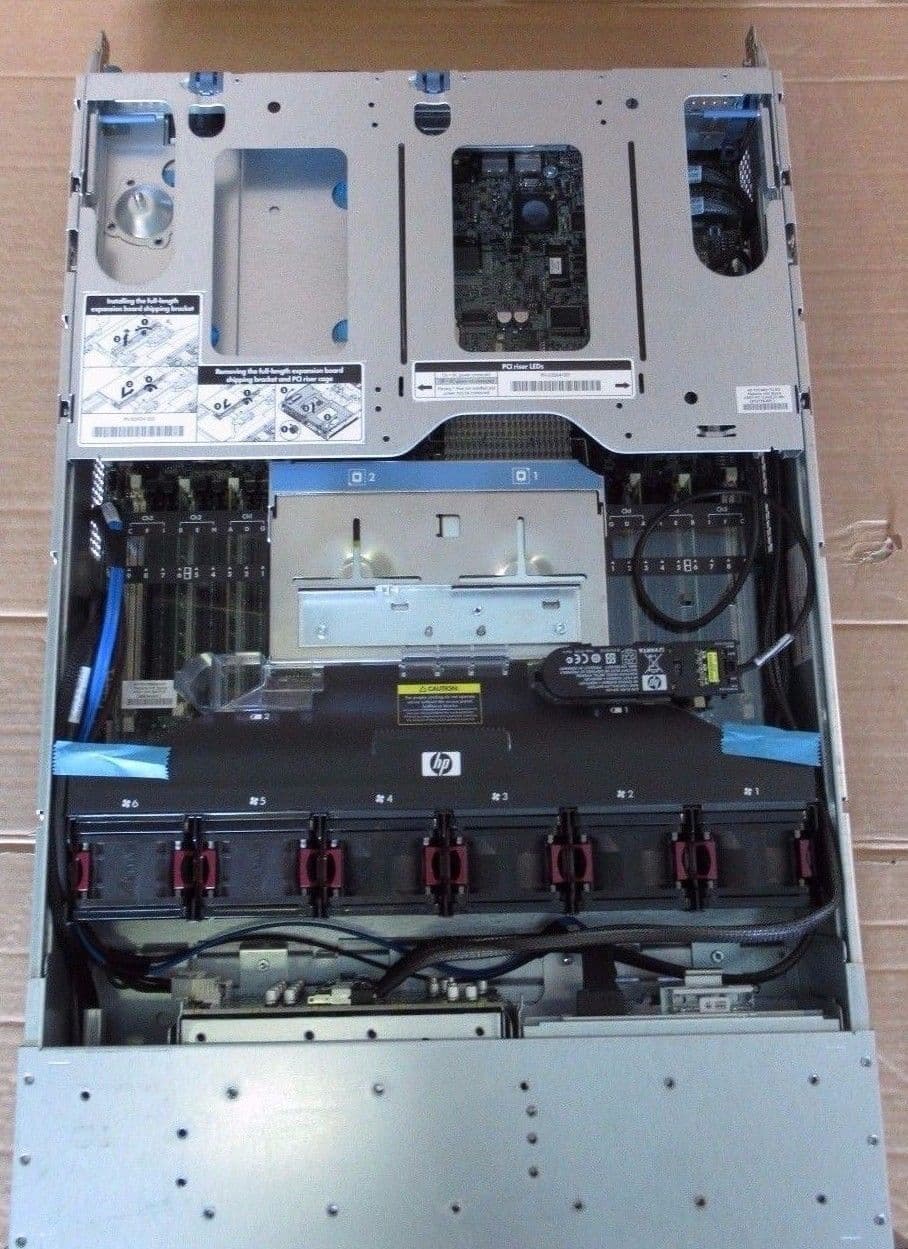 HP Proliant DL380 G6 Quad Core Xeon E5520 2 26GHz 8GB No HDD RAID 2U