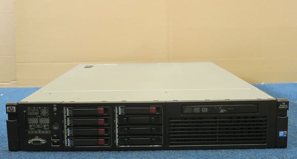 HP Proliant DL380 G7 2 x SIX Core XEON X5650 2 66GHz 48GB 2U Rack mount ...