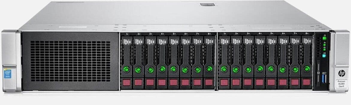 HP Proliant DL380 Gen9 G9 16 x 2 5