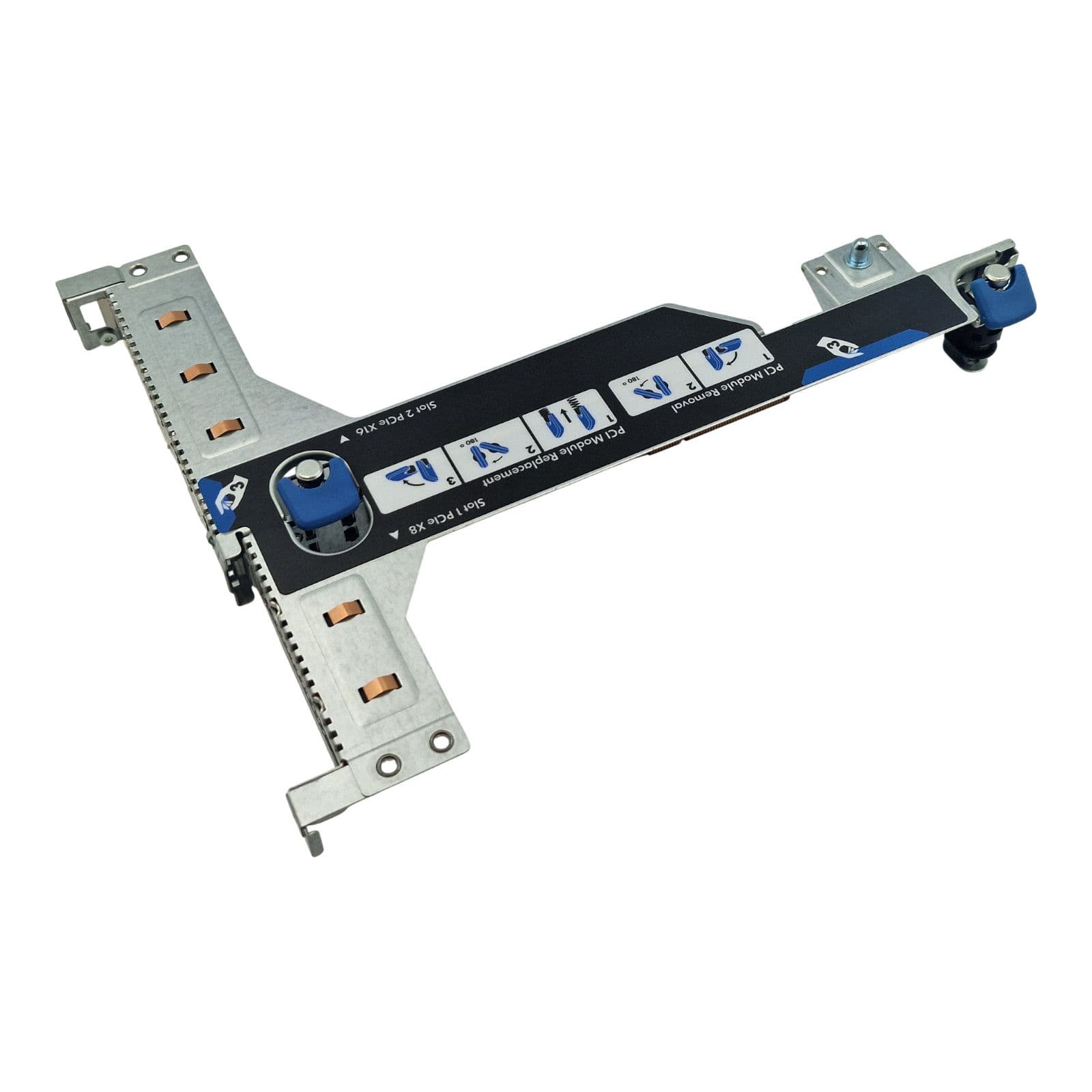 HP ProLiant DL380p Gen8 PCIe Riser Cage Riser Cards Assembly 671352-001