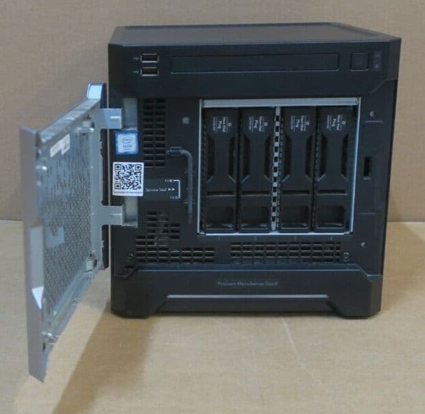HP ProLiant MicroServer Gen8 G8 E3-1220Lv2 8GB RAM 2x 1TB HDD 4x 3 5 ...