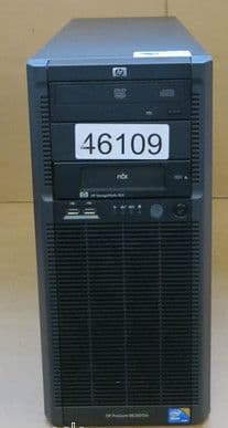 HP ProLiant ML150 G6 Dual-Core E5502 Tower Server 500Gb 4Gb Ram RAID+ tape drive