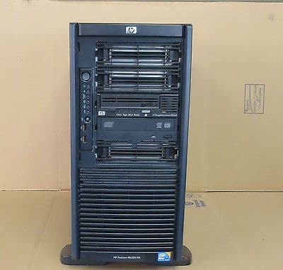 HP Proliant ML350 G6 QUAD 2 x QUAD CORE XEON 2.93GHz Tower Server 36GB Ultrium