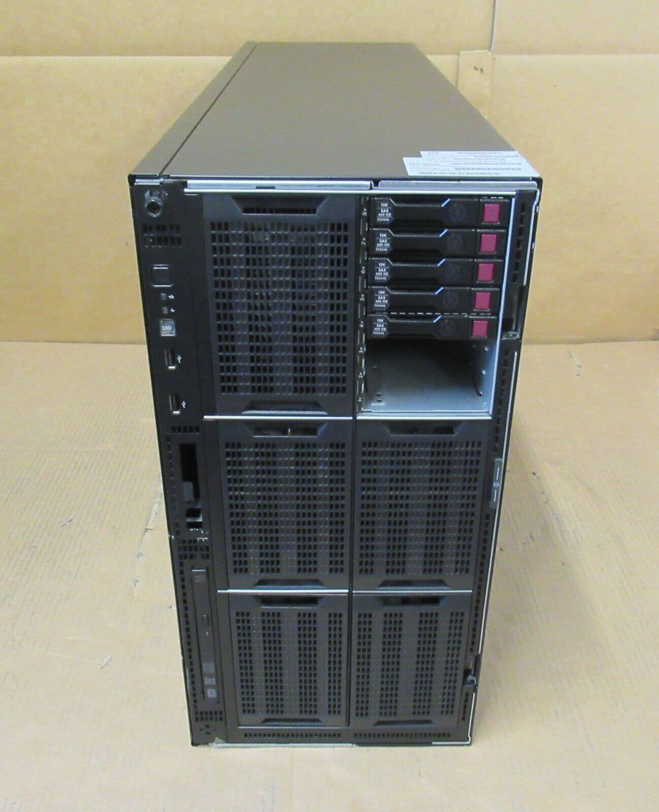Server Model Ml350 HP Proliant ML350 GEN9 2x E5-2680v4 2 10GHz 128GB 5x 600GB 15K HDD ...