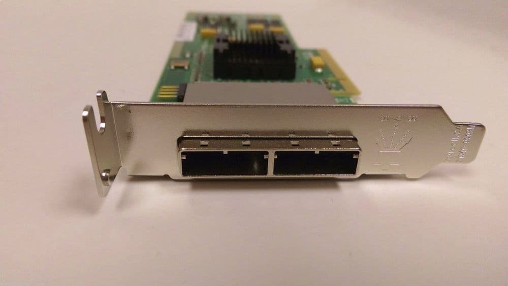 HP SC08Ge 2Port EXT PCIe SAS Host Bus Adapter HBA Card 489103001