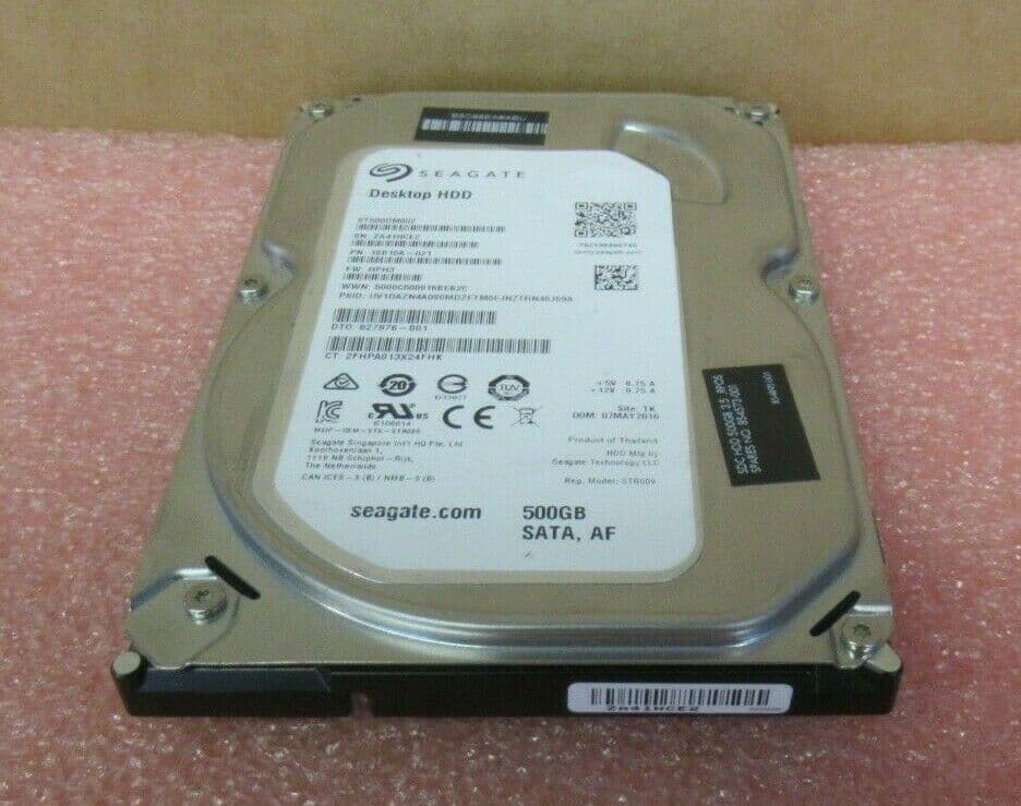 HP Seagate Desktop 500GB 3 5
