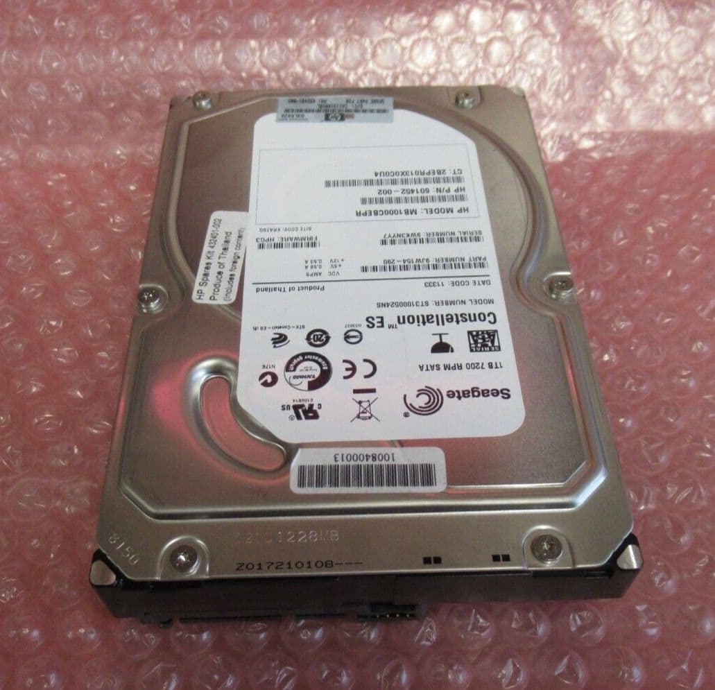 Disque Dur Interne Seagate Constellation ES - 1 To (1000 Go), 3.5", SATA 3Gb/s, 7200 Tr/min, 32 Mo Cache - 9