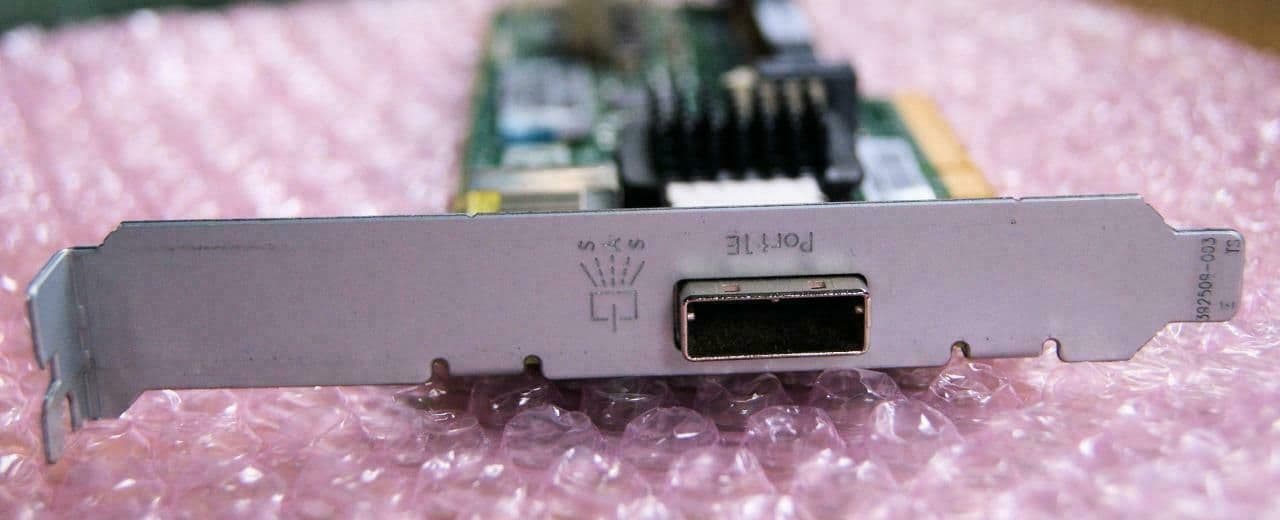 HP Smart Array P212 SAS PCIe RAID Controller Card Full Height Bracket