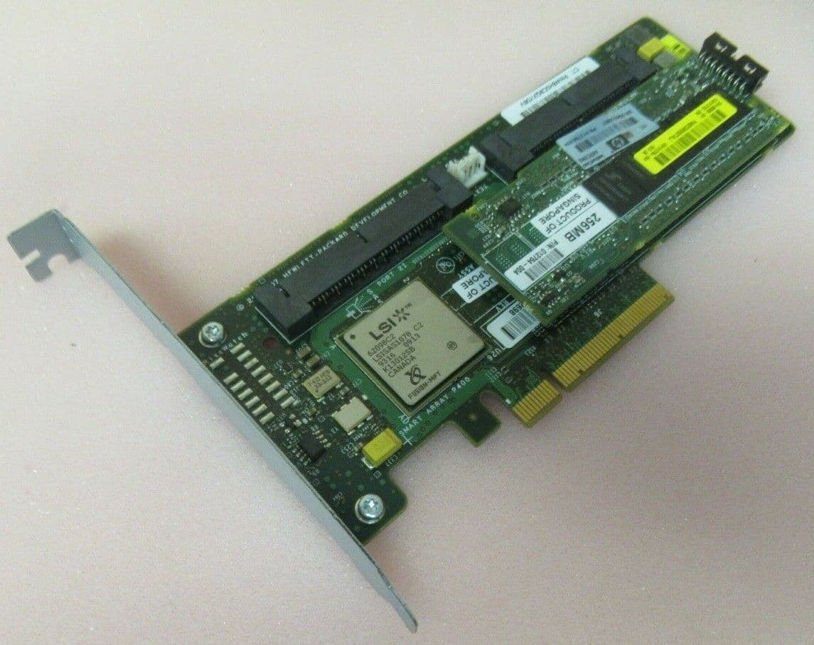 HP Smart Array P400 PCIE SAS 3GB/s RAID Controller 256MB Cache 504023001