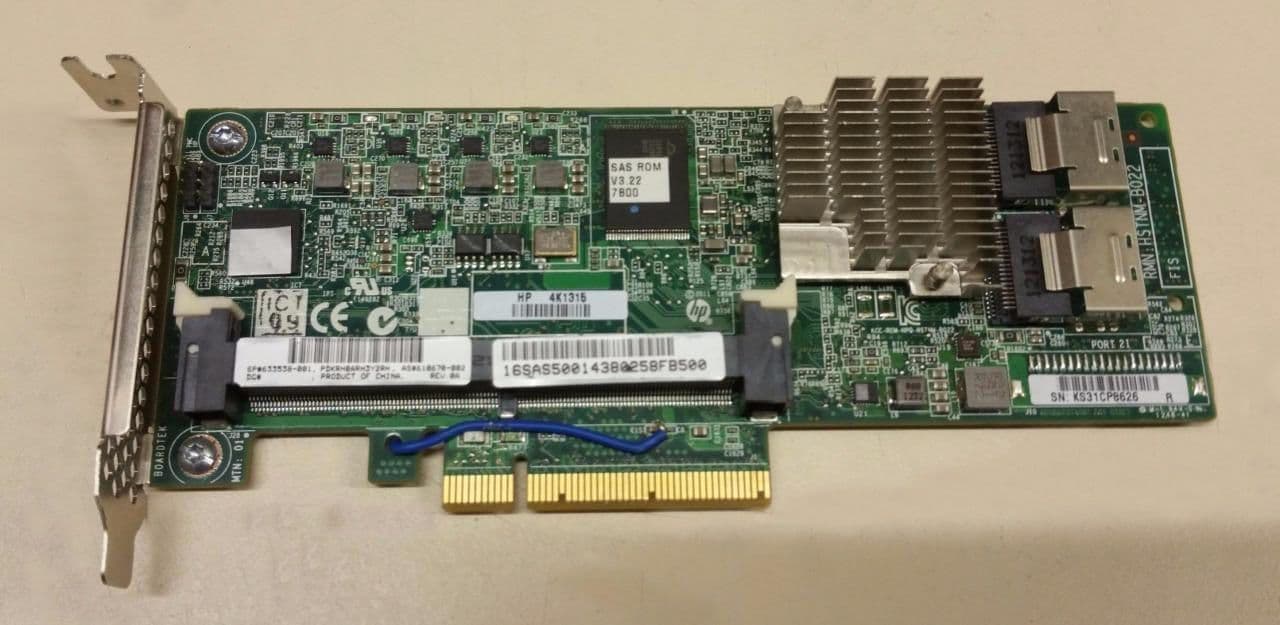 HP Smart Array P420 6Gb/s PCI-E x8 SAS Raid Controller 610670-002 ...
