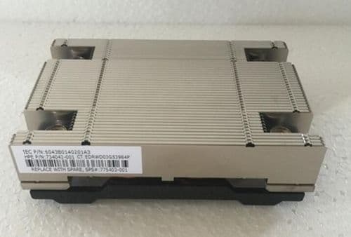 HP Standard Efficiency Screw-Down Heatsink For Proliant DL360 G9 775403-001