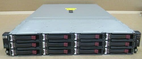 HP Storageworks D2600 2U 12 Bay 12 x 600GB SAS 15K 517354-001 AJ940-63002