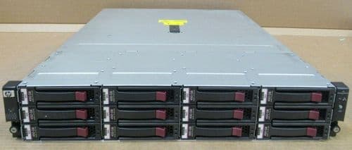 HP Storageworks D2600 2U 12 Bay 5.4TB HDD 2x SAS I/O Controller AJ940-63002