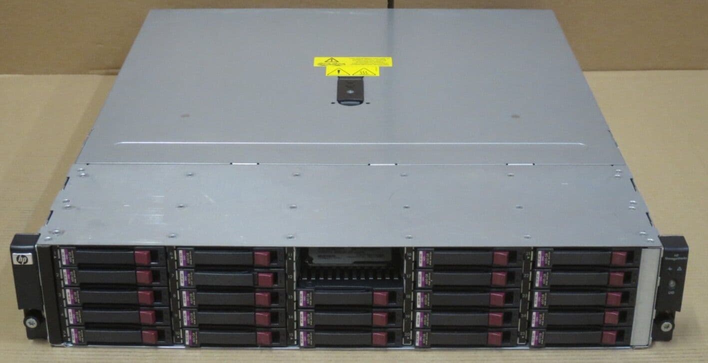 Hp Storage Models HP StorageWorks D2700 AJ941A 23x 600GB HDD Disk Enclosure Dual SAS ...
