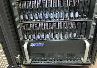 HP StorageWorks MSA1500 CS Storage System Arrays 19TB 19 608Gb Racked up