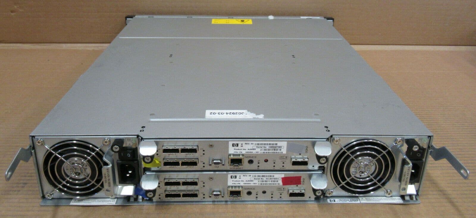 HP StorageWorks MSA2324sa Dual Controller Modular Smart Array AJ807A 2U