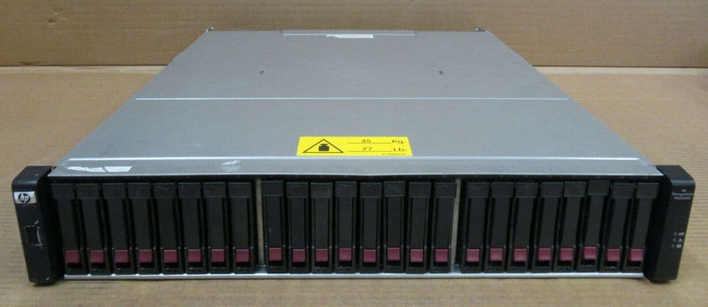 HP StorageWorks MSA2324sa Dual Controller Modular Smart Array AJ807A 2U