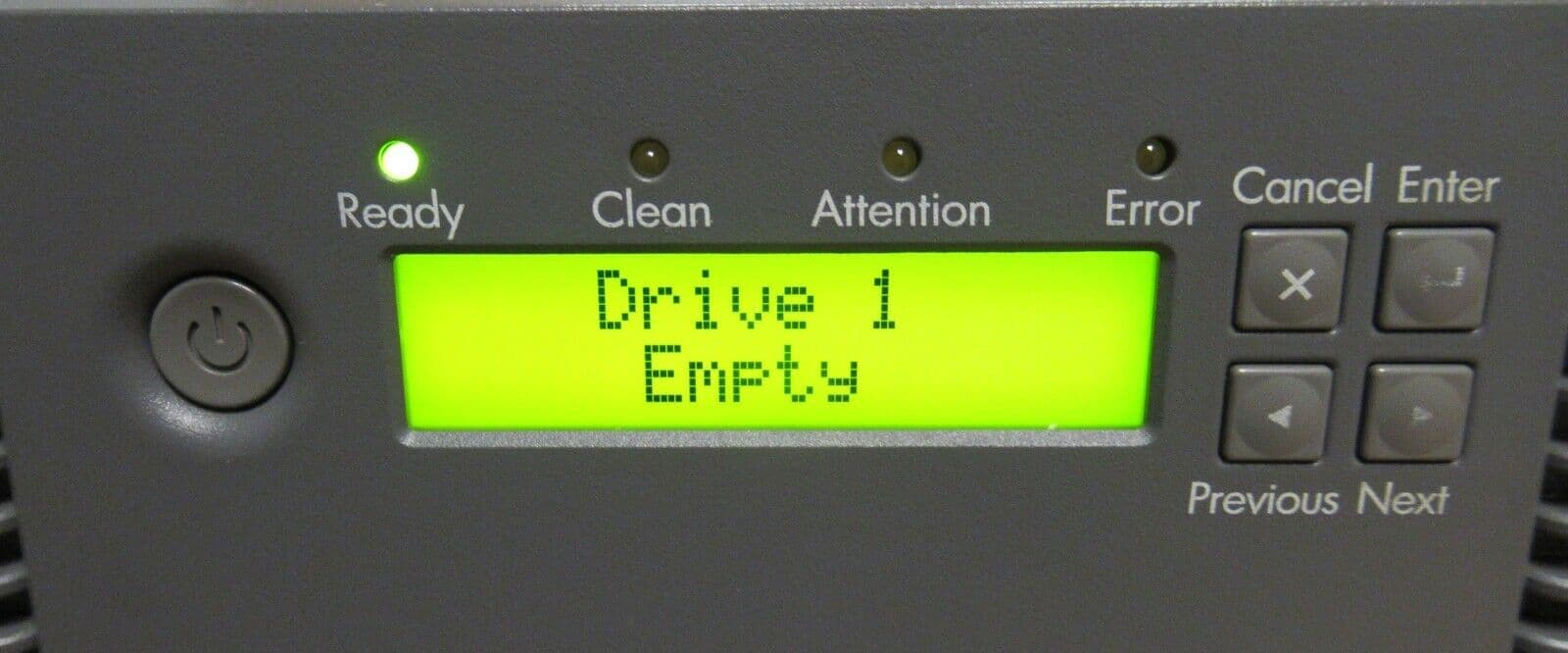 HP StorageWorks MSL2024 24Slot Tape Library 2U Rack Mount 407351002