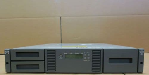 HP StorageWorks MSL2024 AJ034A Tape Library Enclosure Ultrium 1840 FC LTO4