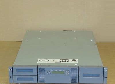 HP StorageWorks MSL2024 Ultrium 960 LTO-3 Back Up Tape Library Autoloader AG326A