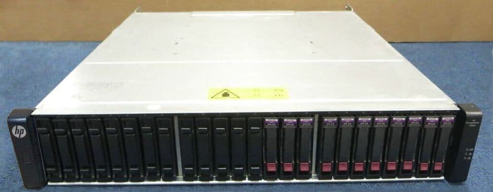 HP StorageWorks P2000 G3 SAS MSA Dual Controller Disk Array 24-Bay 11x ...