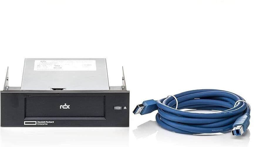 HP StorageWorks RDX USB3 Removable Disk Backup System With Cable 56971870