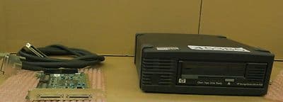 HP StorageWorks Ultrium 920 LTO-3 External Tape Drive for data backup EH842A