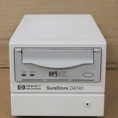 HP SureStore DAT40 External SCSI Backup Tape Drive C5687A