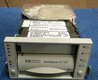 HP SureStore DLT80 DLT 8000 Series SCSI Internal Tape Drive, C5725A, 70-60420-18