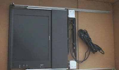 HP TFT5110R Rackmount Flat Panel 15-inch Monitor 1U Retractable