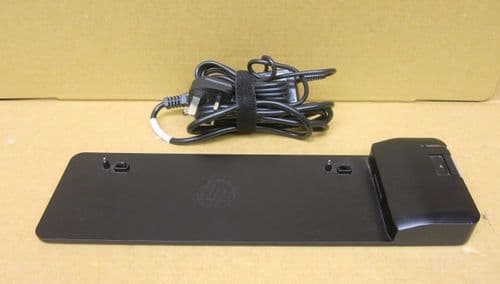 HP Ultraslim Docking Station B9C87AA#ABB USB, VGA, Ethernet With Power Supply