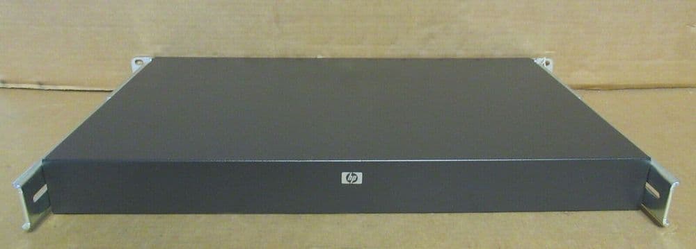 HP - USB / IP Server Console KVM 4X1X16 Ethernet Rack Mount Switch ...