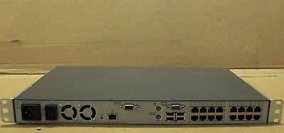 HP - USB / IP, Server Console KVM 4X1X16 Ethernet Rack Mount Switch 410531-001