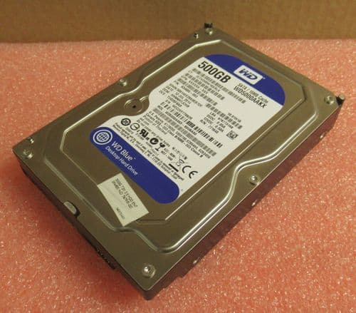 HP Western Digital Blue 500GB 3.5" SATA 6GB 7.2K 16MB HDD 747991-001 WD5000AAKX
