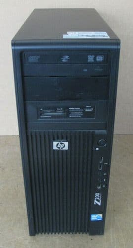 HP WorkStation Z200 Tower Xeon Quad Core X3450 2.66GHz 10GB 500GB HDD Win7 Pro