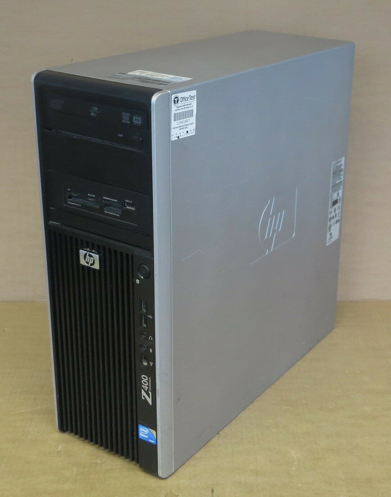 HP WorkStation Z400 Tower 4C W3520 2 66GHz 8GB 500GB Win10