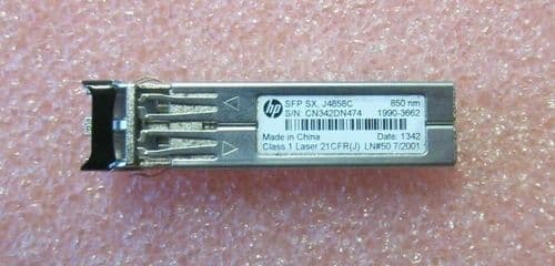 HP X121 1000Base-SX 550m 850nm LC SX SFP Transceiver Module J4858C