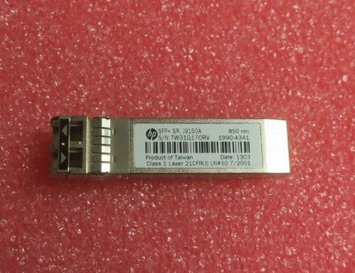HP X132 10G 10GBASE-SR SFP+ SR LC 850nm 300m Multimode Transceiver Module J9150A