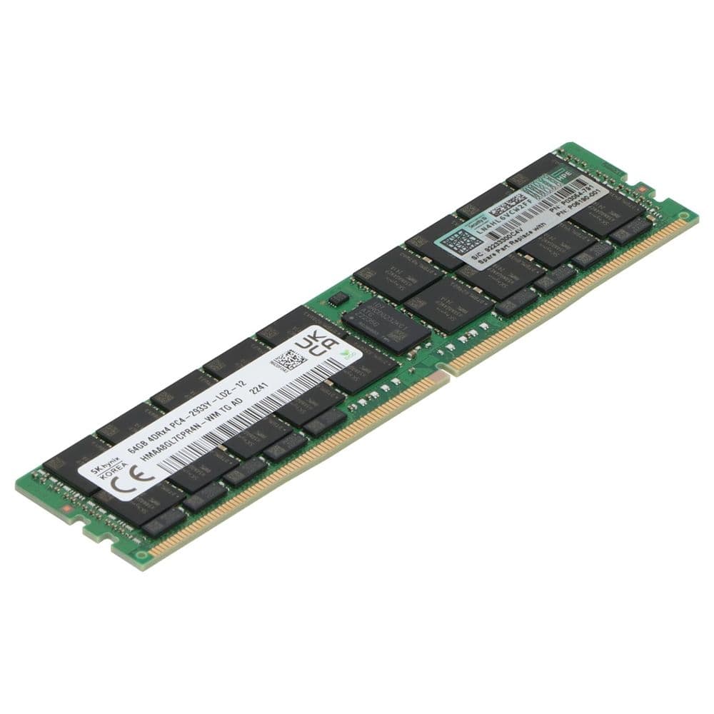 HPE 64GB 4DRx4 PC4-2933Y DDR4-23400 ECC LRDIMM Memory P06190-001 P00926-B21