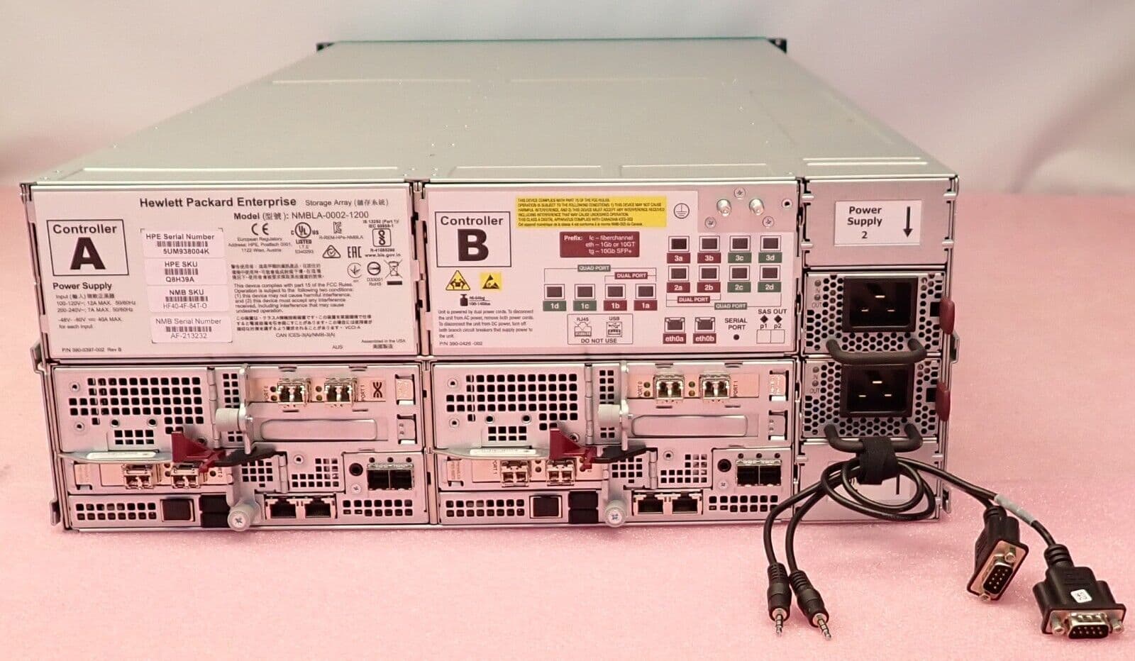 HPE Nimble Storage Adaptive Flash Array HF40 2x Controller 24-Bay 92 ...