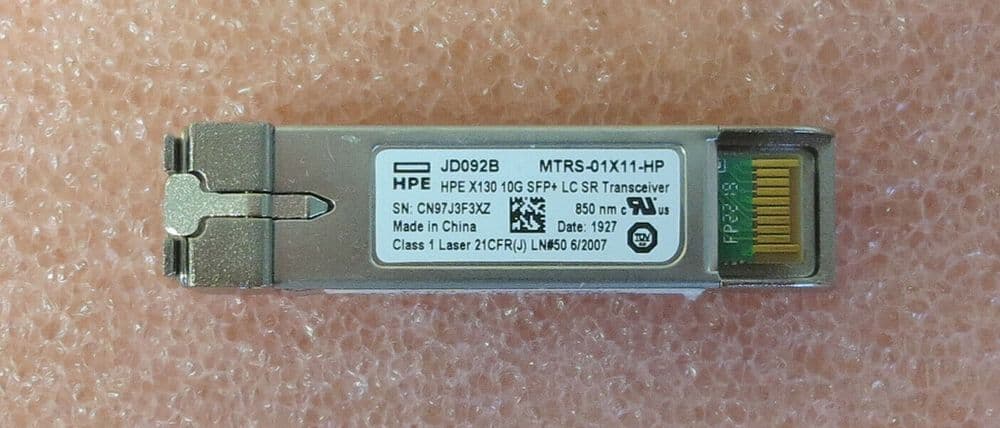 HPE JD092B 10GBPS-SR Gigabit Ethernet 10GB Plug-in Refurbished - Foto 8