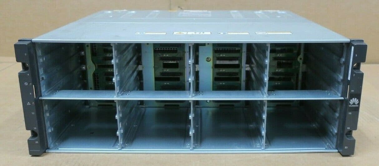 Huawei DAE12435U4 Disk Array Enclosure DAE 24x 3 5" Bay 2x Controllers