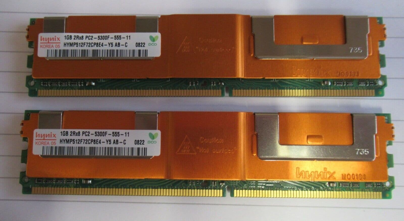 Lot Of 10 Hynix 2GB PC2-5300 DDR2 667MHz 200-Pin SO-DIMM Laptop Memory RAM - Total 20GB