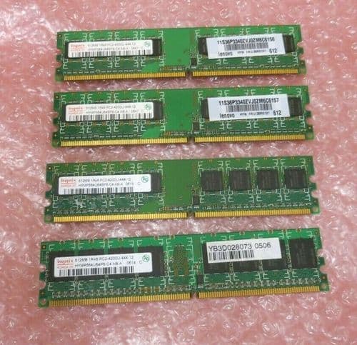 Hynix HYMP564U64BP8-C4 30R5121 2GB (4x512MB) 1Rx8 PC2-4200 DDR2 240P CL4 Desktop