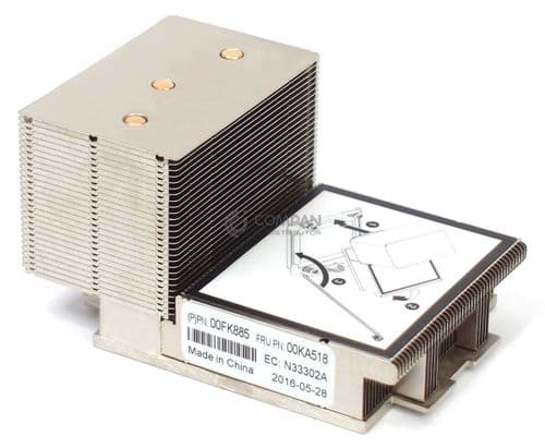 IBM 00KA518 00FK885 Performance 2U Heatsink CPU Cooler For X3650 M5