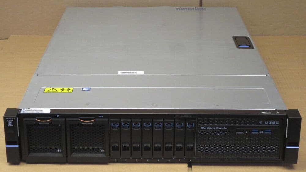 IBM 2147-SV1 SAN Volume Controller 32GB 2x E5-2630v4 8x 2 5" SAS Bays ...
