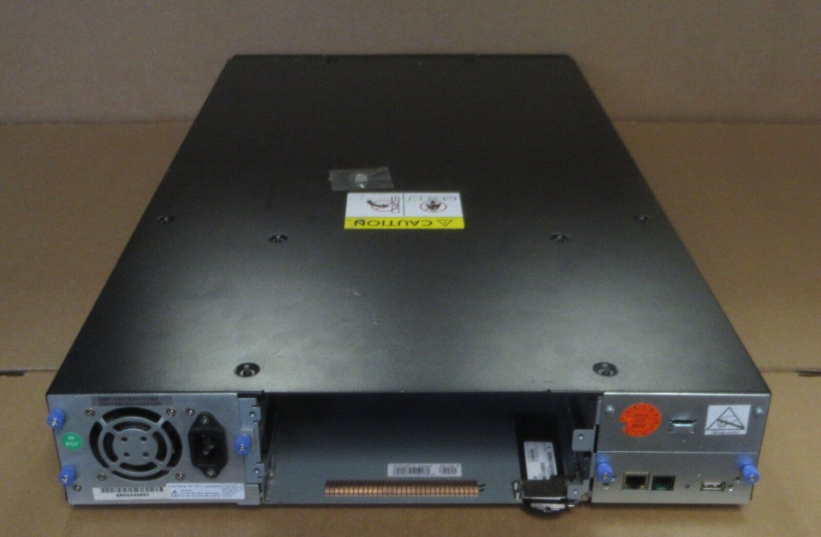 IBM 3573-L2U TS3100 24-Slot 2U Tape Library no tape drives