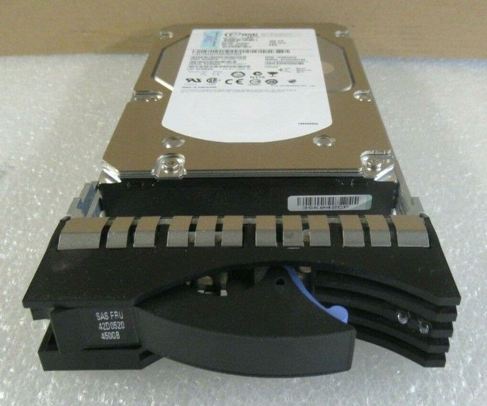 IBM 42D0520 450GB 3 5 SAS 3GB/s 15K 16MB Server HDD ST3450857SS